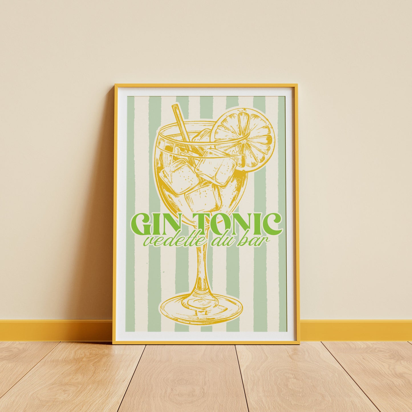 Affiche GIN TONIC