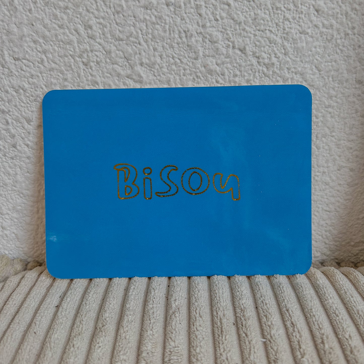Cartes en cuir bisou