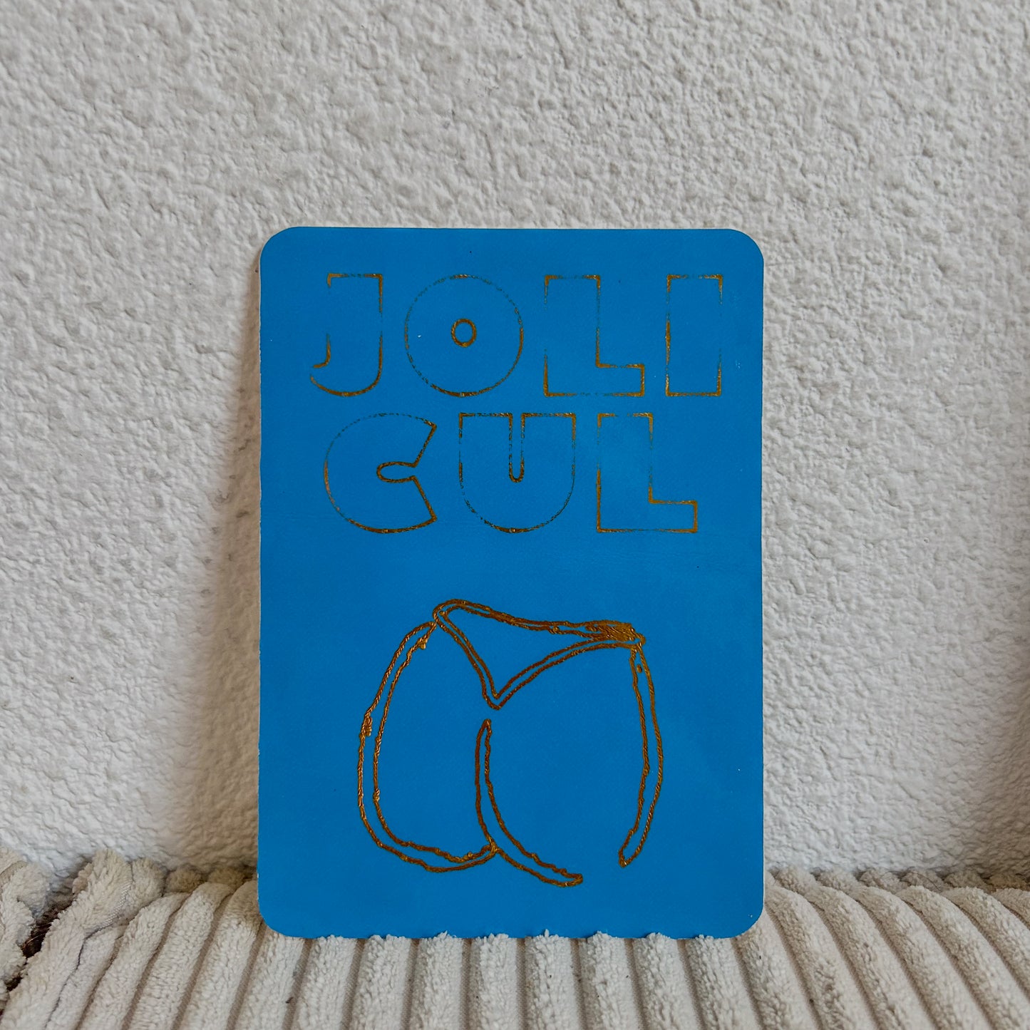 Cartes en cuir joli cul
