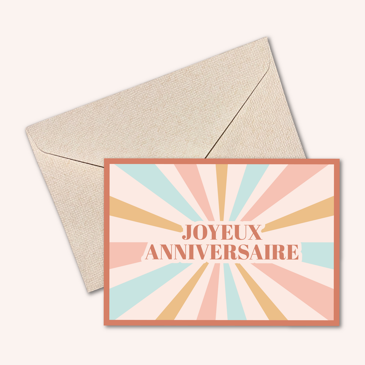 Carte JOYEUX ANNIVERSAIRE