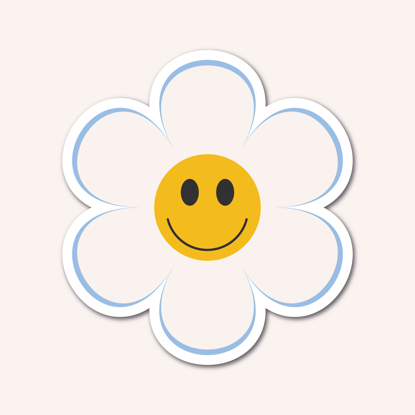 Sticker HAPPY FLOWER