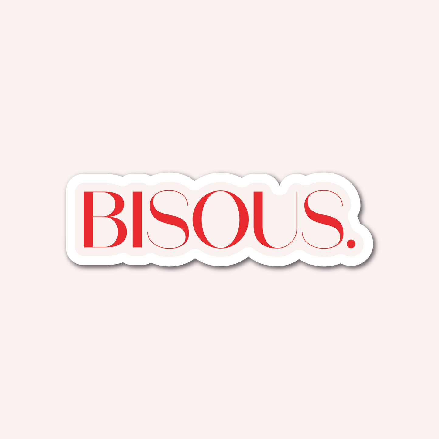 Sticker BISOUS