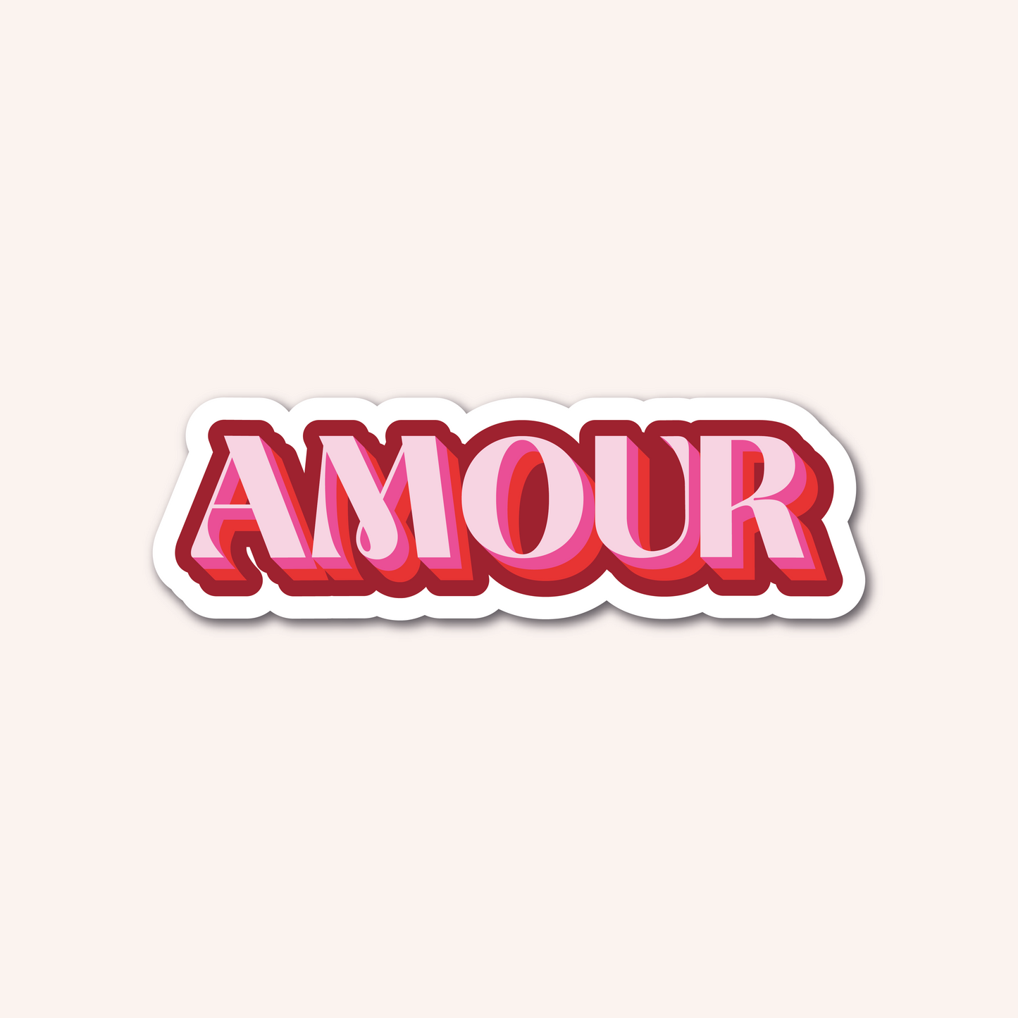 Sticker AMOUR