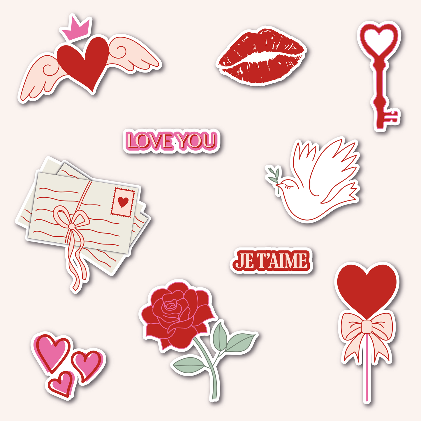 Pack - Les p'tits coeurs