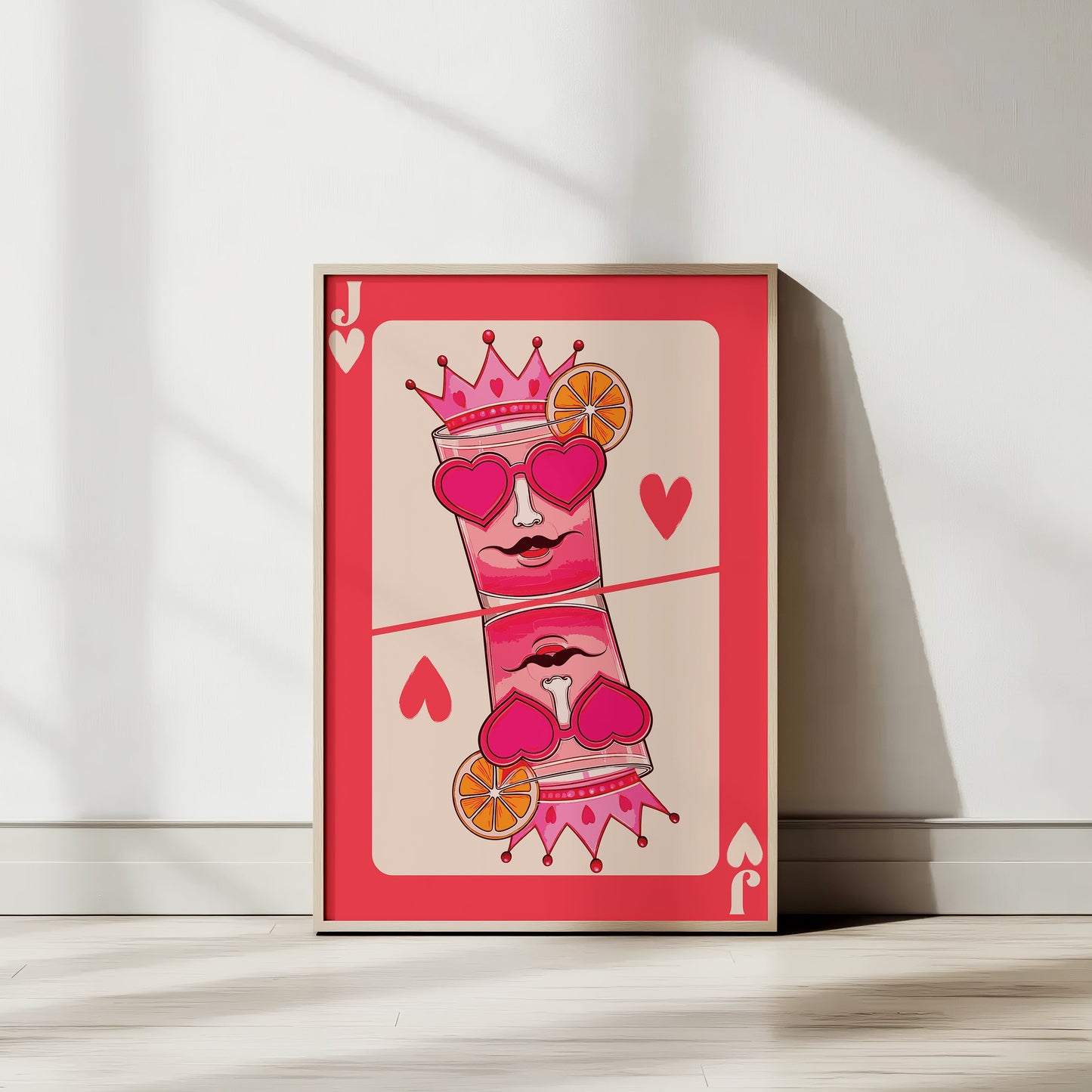 Affiche JEUX DE CARTES J