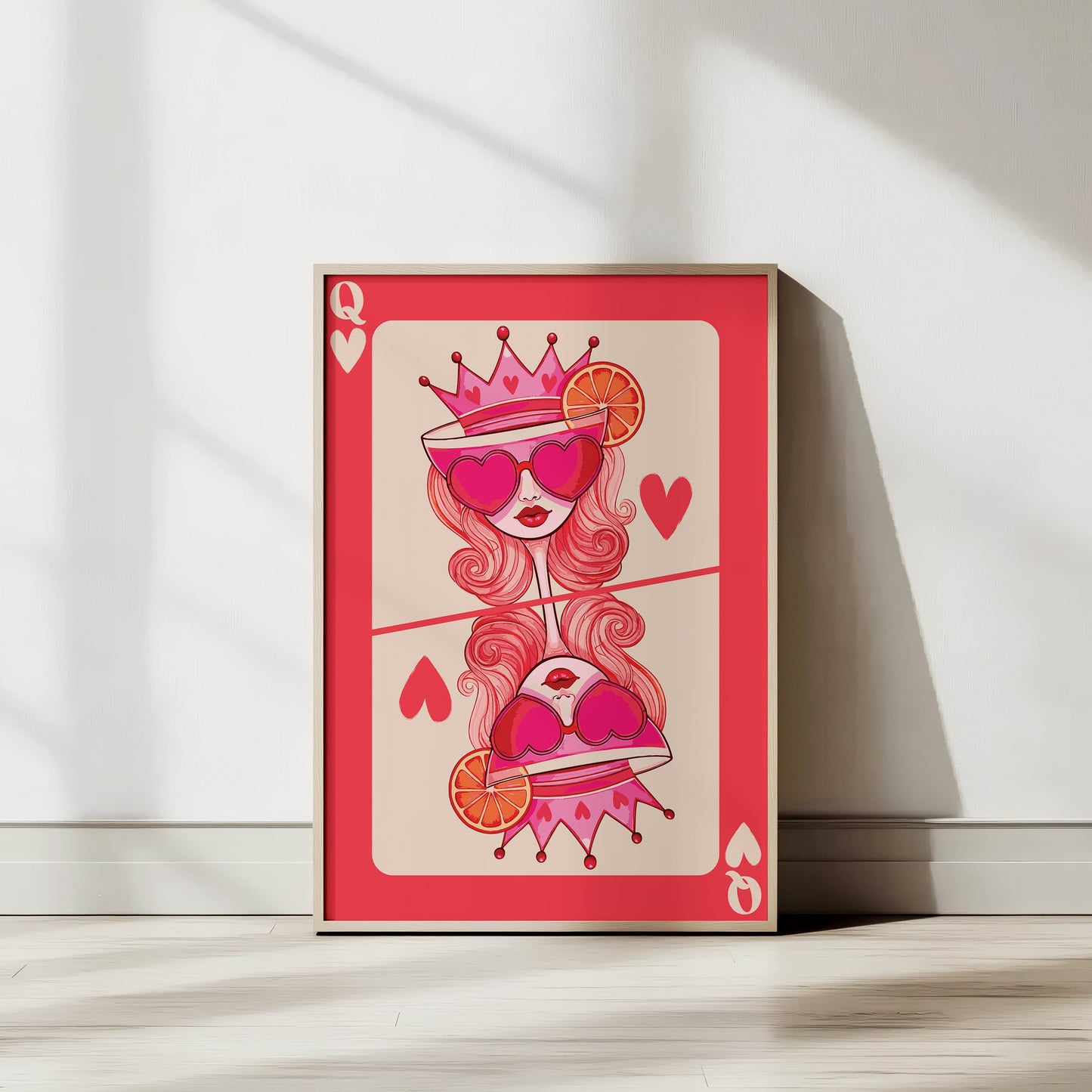 Affiche JEUX DE CARTES Q