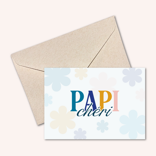 Carte PAPI CHÉRI