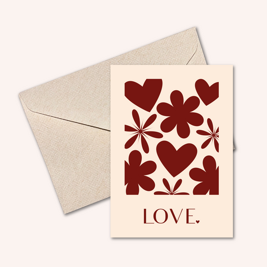 Carte LOVE