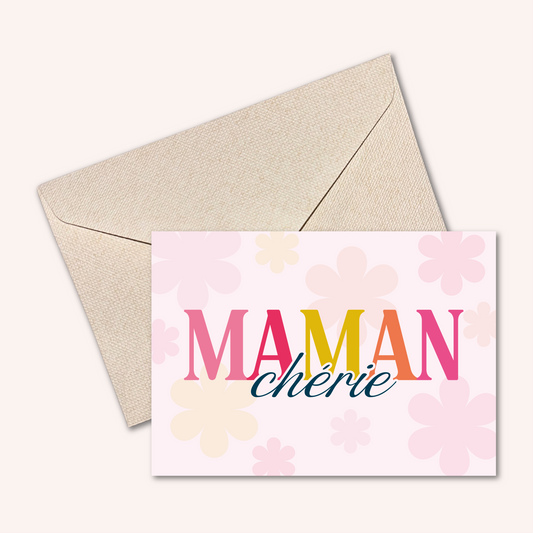 Carte MAMAN CHÉRIE