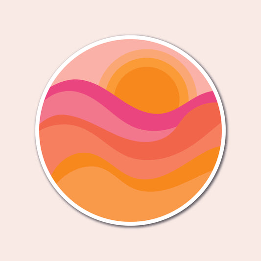 Sticker SUNSET